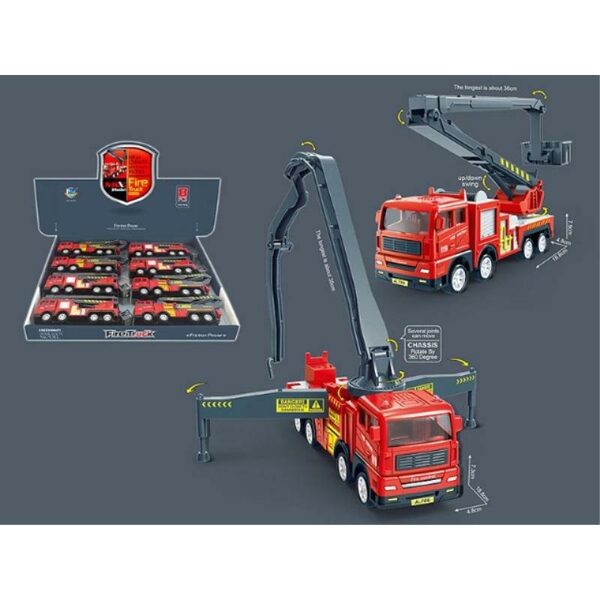 Ugunsdzēsēju auto modelis, cena par 1 auto