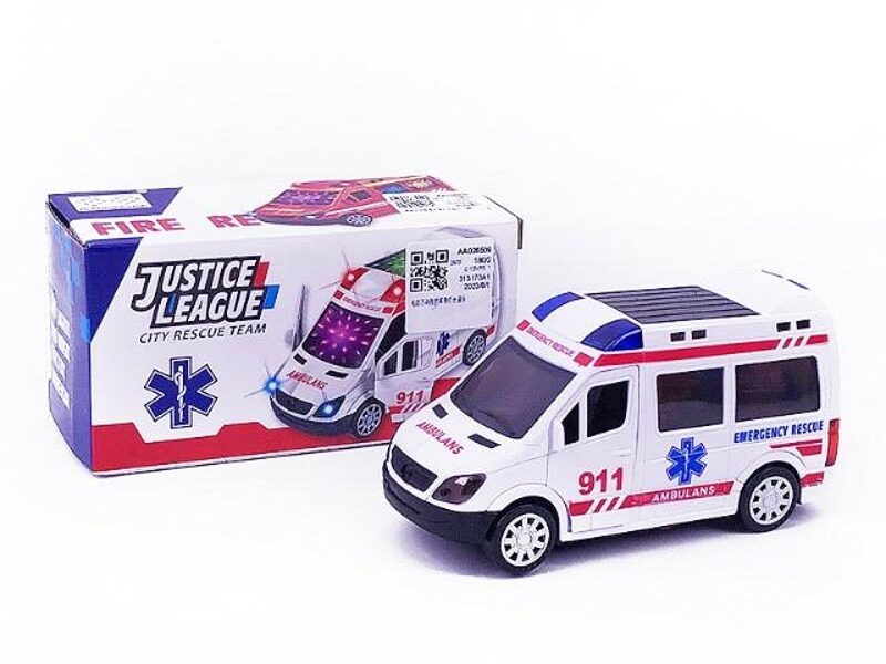 Interaktīva ātrās palīdzības mašīna Justice League