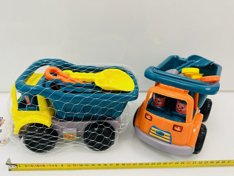 Rotaļļu mašīna ar formiņām spēlēm smiltīs BEACH TOYS