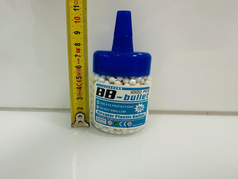 Bumbiņas spēļu pistolēm BB bulet 1000 gb