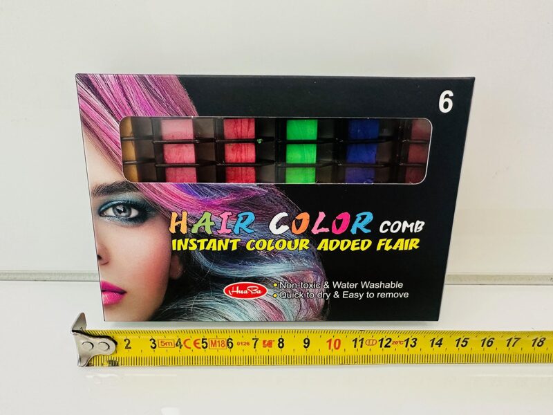 Matu šķipšnu krāsošanas komplekts meitenēm Hair Colour