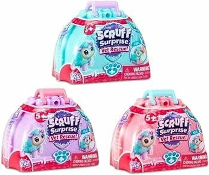 LITTLE LIVE PETS SCRUFF SURPRISE VET pārsteiguma rotaļļieta