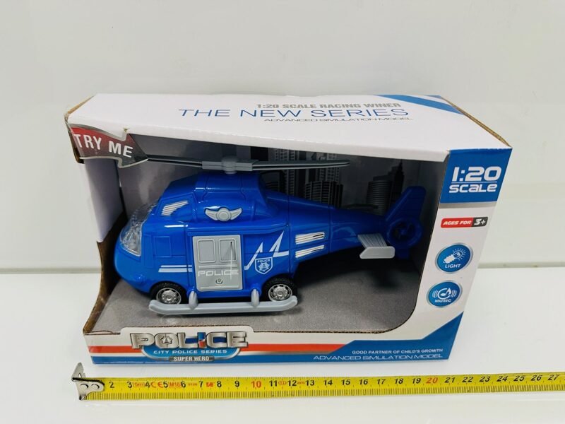 Interaktīvs policijas helihopteris POLICE SUPER HERO