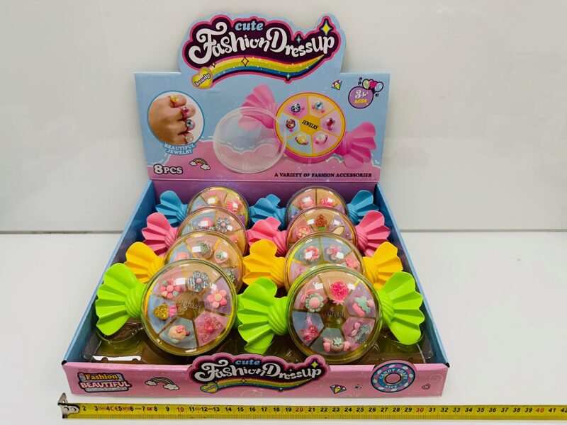 Gredzentiņu komplekts konfektē Fashion