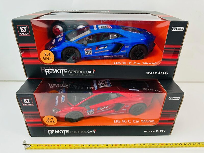 Radiovadāma sporta automašīna REMOTE CONTROL CAR 1 : 16