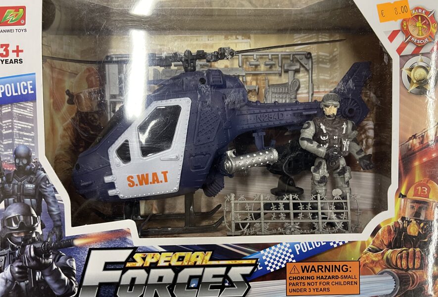 Special Forces S.W.A.T. helikopteris ar aksesuāriem