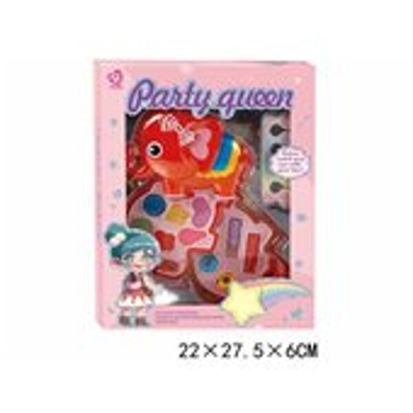 Make up dekoratīvā kosmētika spēļu zilonis Party Queen