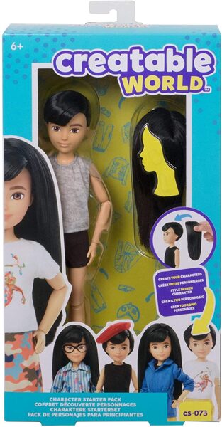 Mattel Creatable World lelle Character Starter Pack CS073