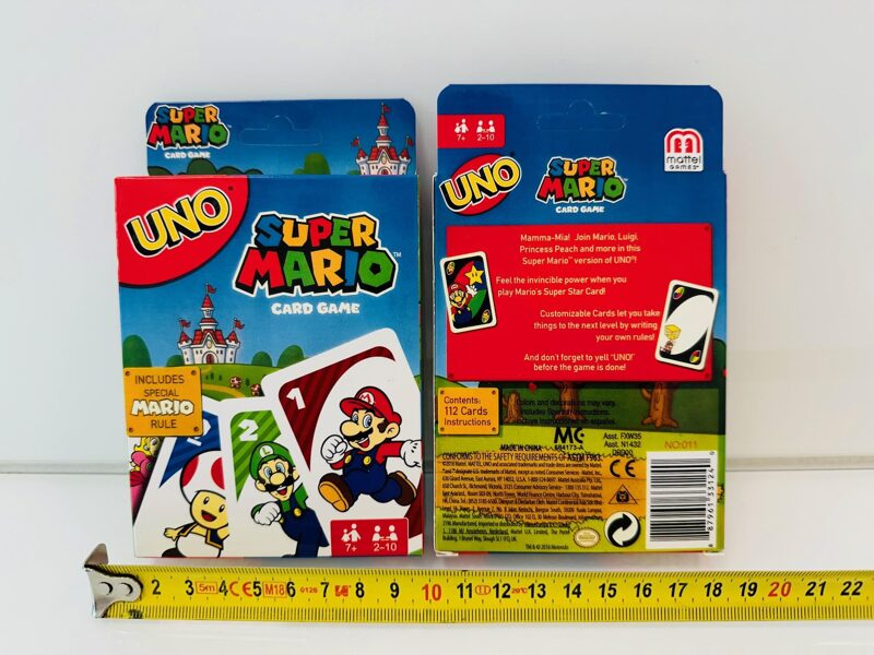 Galda kāršu spele UNO Super Mario