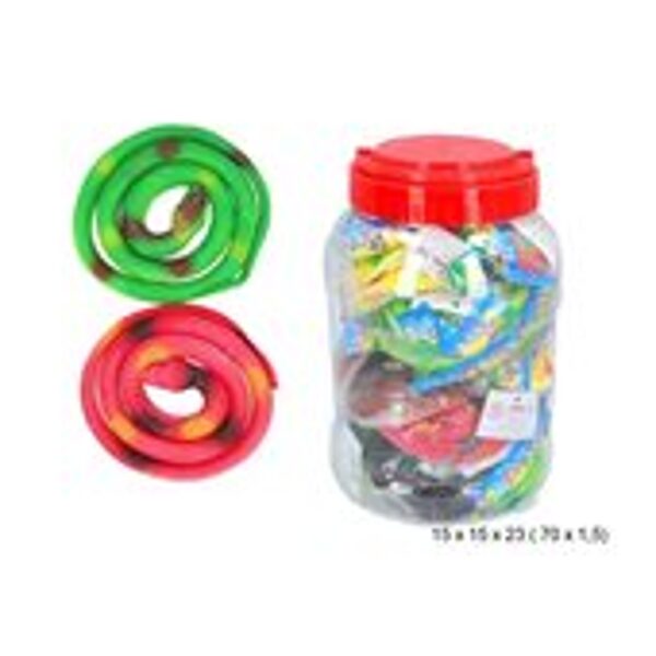 Gumijas čūska 70 cm, Z5660 cena par 1 gab