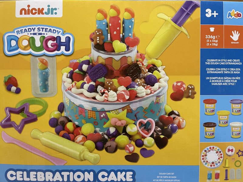 ADDO Nickjr. Ready Steady DOUGH Celabration Cace komplekts