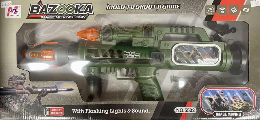 Spēļu ierocis Bazooka