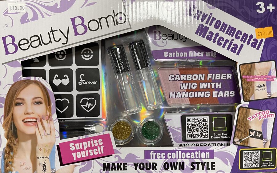 Tetovējumu komplekts meitenēm Beauty Bomb