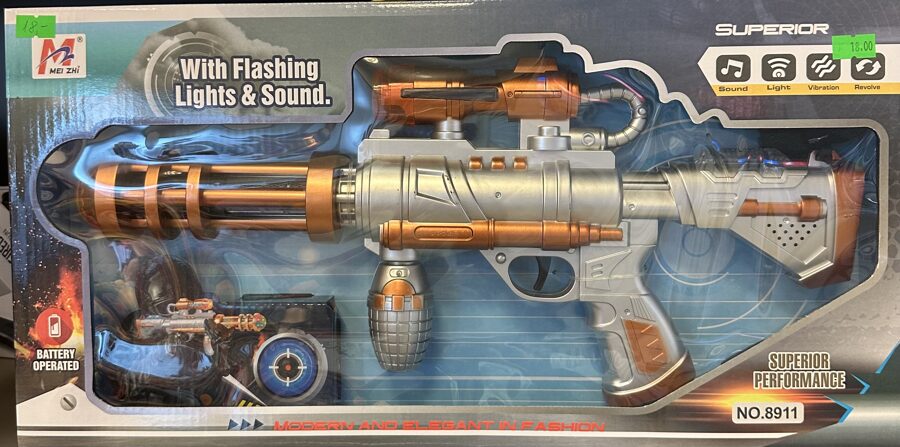 Interaktīvs spēļu ierocis karabīne ar gaismas un skaņs signāliem SUPERIOR PERFORMANCE 