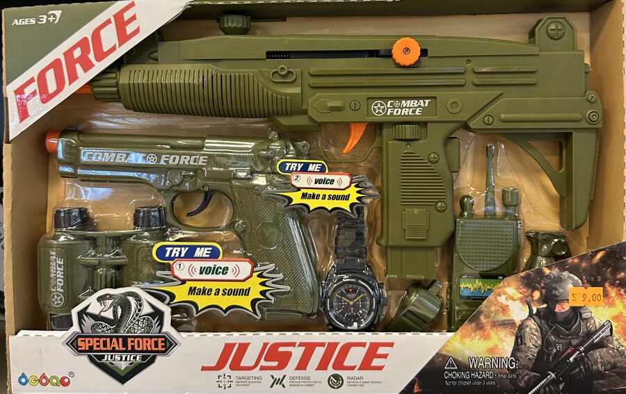 Spēļu armijas ieroču komplekts ar aksesuāriem FORCE