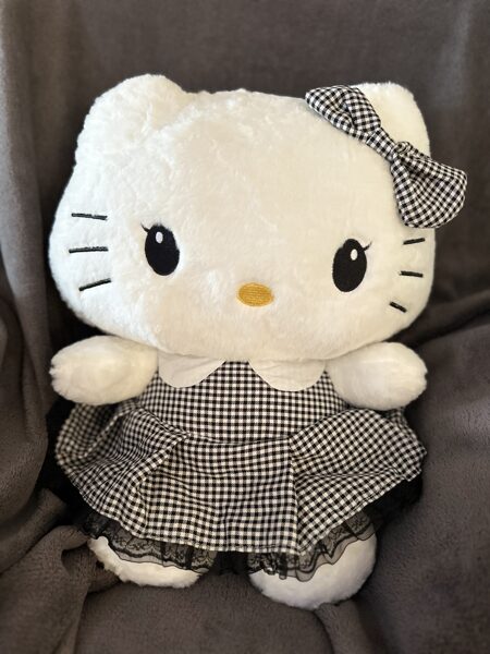 Mīkstā plīša lelle "Hello Kitty", izmērs 40 cm
