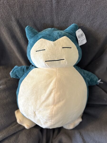 Mīkstā manta spilvens ar pledu vēderā "Pokemons", zaļš