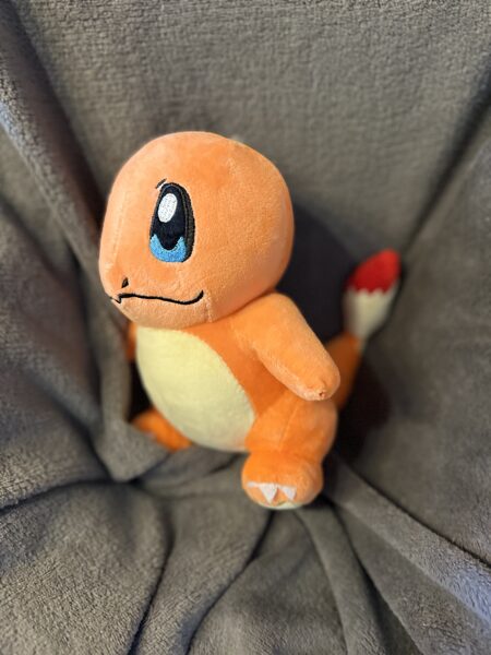 Mīksrā rotaļleta "Pokemons", orandžs, izmērs 25 cm