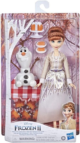 Hasbro Disney Frozen 2 Anna En Olafs Picknick lelle Anna ar Olafu piknikā