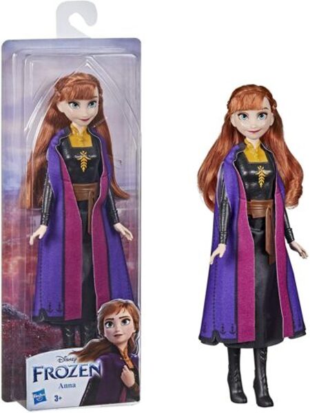 Hasbro Disney Frozen 2 Shimmer Anna Doll lelle Anna
