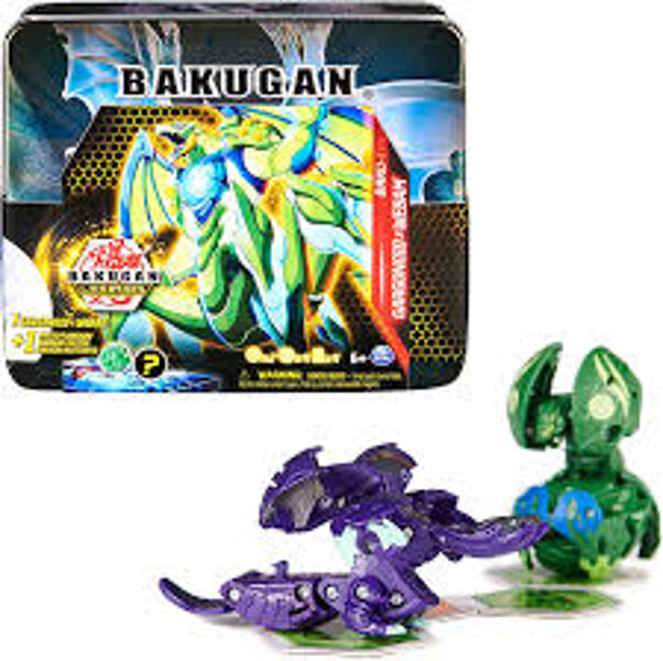 Komplekts Spin Master BAKUGAN Baku-Tin Gargonoid x Webam, pluss 1 Mystery Bakugan