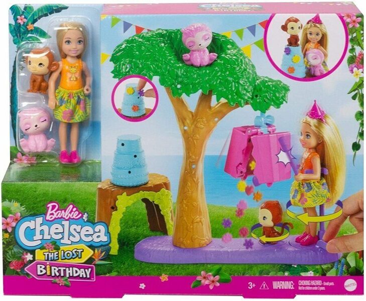 Mattel Barbie Chelsea The Lost Birthday komplekts