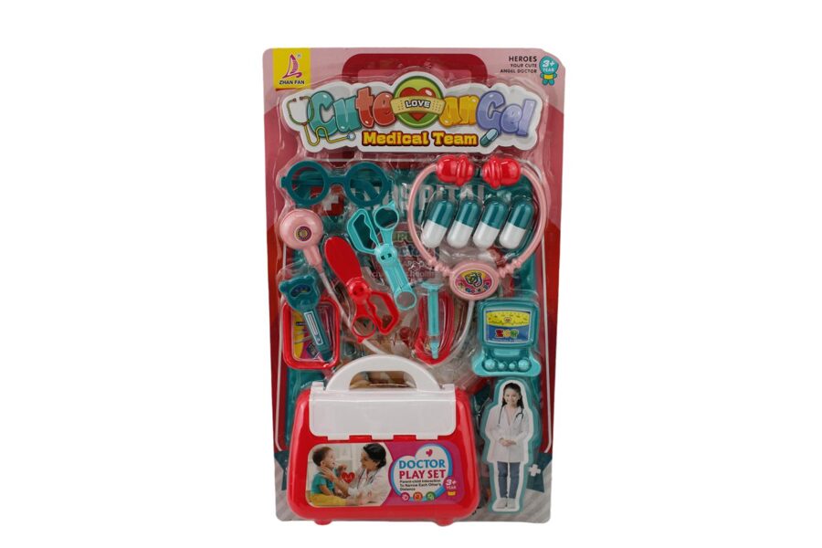 Spēļu dakteru komplekts ar koferīti Medical Team, lielais