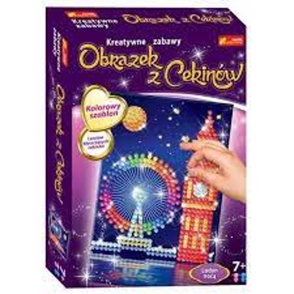 Bērnu dimanta puzle Londona naktī