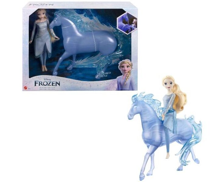 Mattel Disney Frozen lelle Elsa ar zirgu NOKK