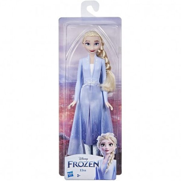 Hasbro Doll Frozen 2. Elsa in traveling clothes lelle Elza