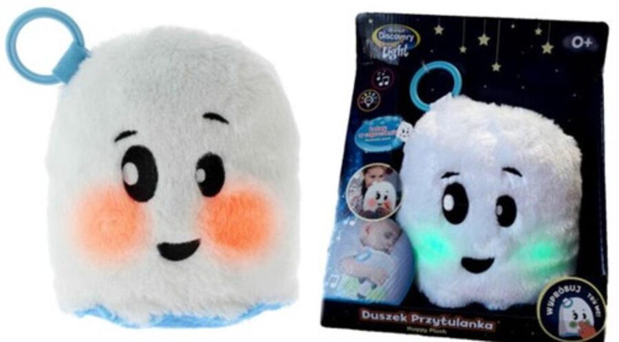 LED nakts lampiņa pūkaina mazuļiem DUMEL