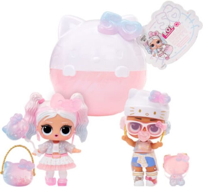 MGA L.O.L. LOL SURPRISE  DOLL LOVES HELLO  KITTY pārsteiguma lelle