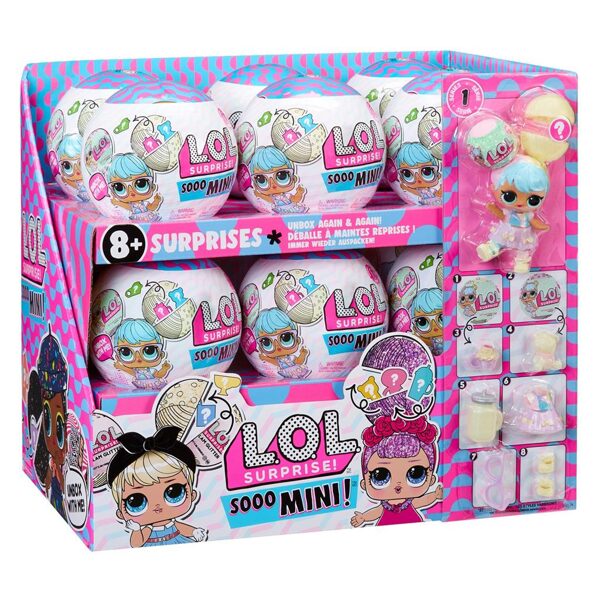 MGA L.O.L. Surprise SOOO MINI! pārsteiguma lelle, cena par 1 gab