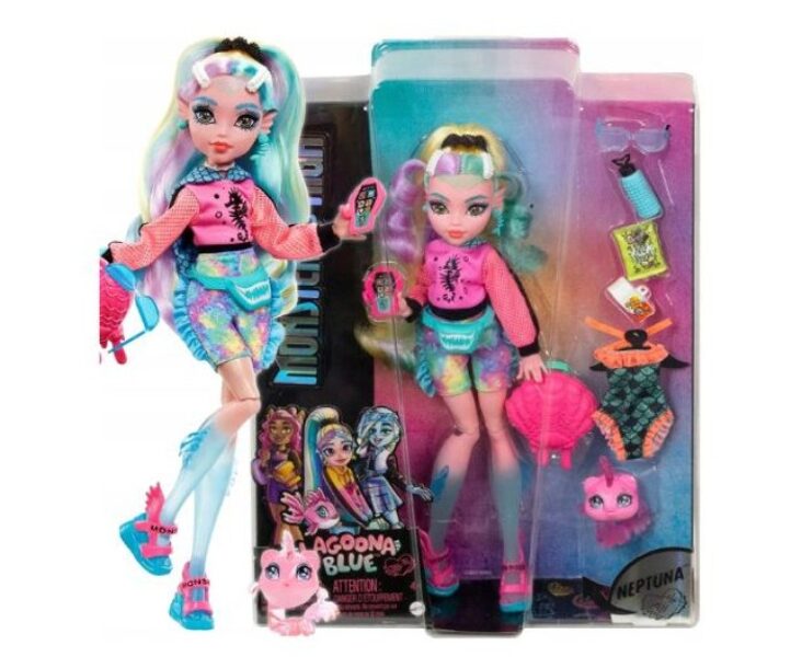 MONSTER HIGH lelle LAGOONA BLUE