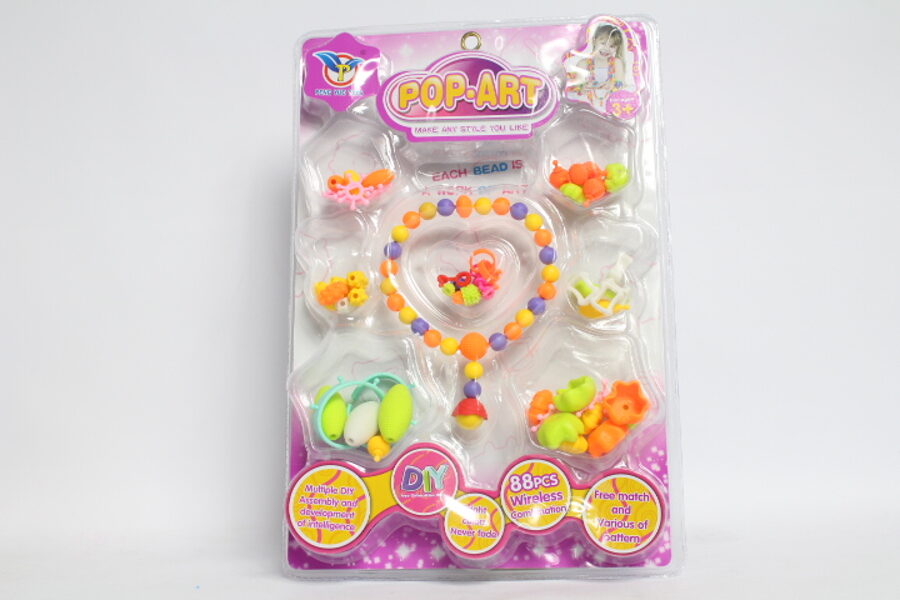 POP ART rotaslietu izgaravošanas komplekts, 88 gab