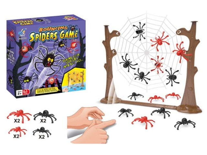 Galda spēle Bouncing Spiders game