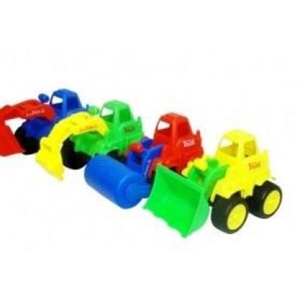 Spēļu traktoriņš, plastmasas