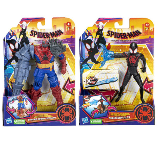 Hasbro HASBRO SPIDERMAN  VERSE supervaroņa figūra  17cm dažāda veida