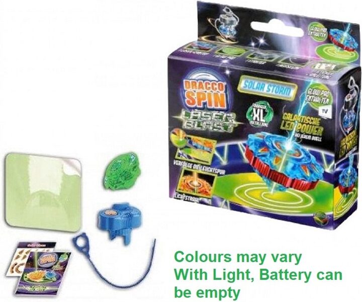 Spineris Dracco SPIN Laser Blast ar gaismām