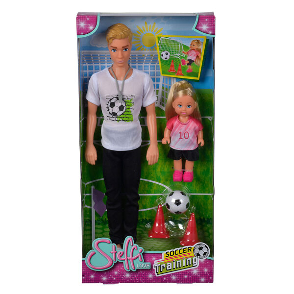 Steffi Love Soccer Training lelle futbolists ar aksesuāriem