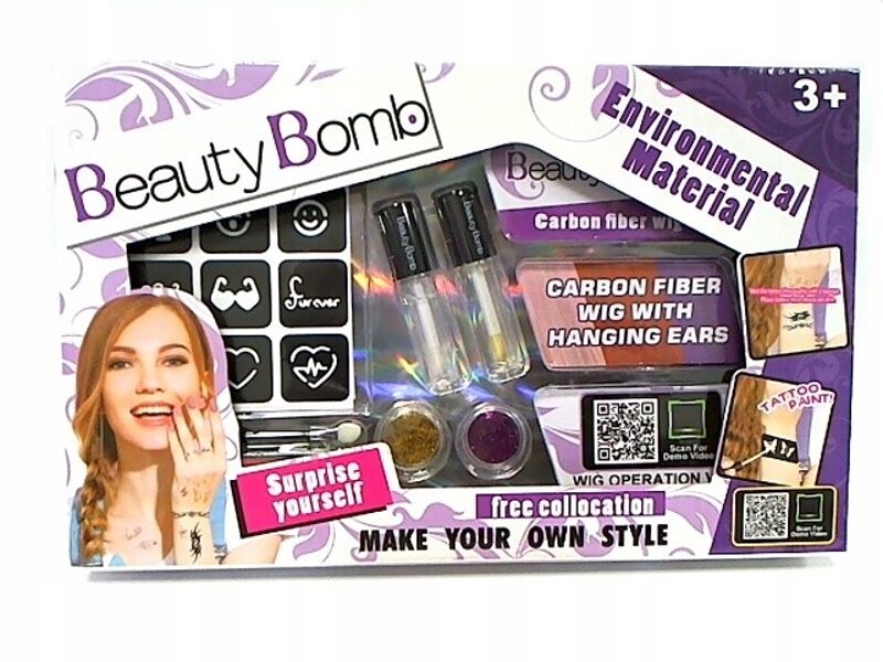 Tetovējumu komplekts ar aksesuāriemBeauty Bomb