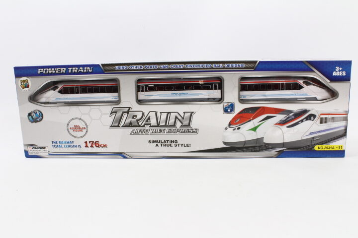 Elektrisks vilciens TRAIN, 176 cm sliedes